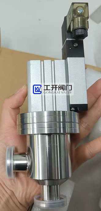 上海工开阀门-气动高真空挡板阀GDQ-J