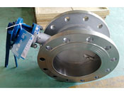 手动蝶阀D41W-16P-DN200 L=160mm